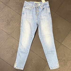 Levi’s 721 High rise skinny ankle Women's Light Blue Jeans Size 29